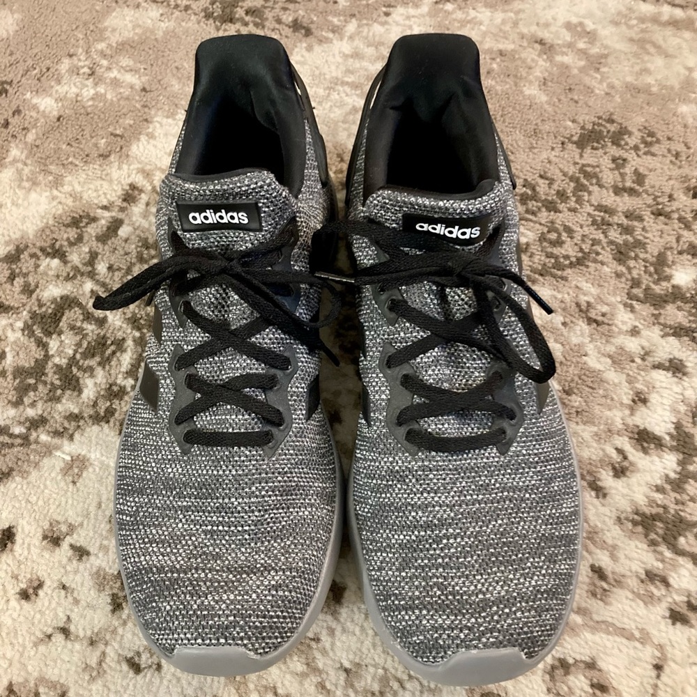 Mens adidas shoes 10 1/2 gray